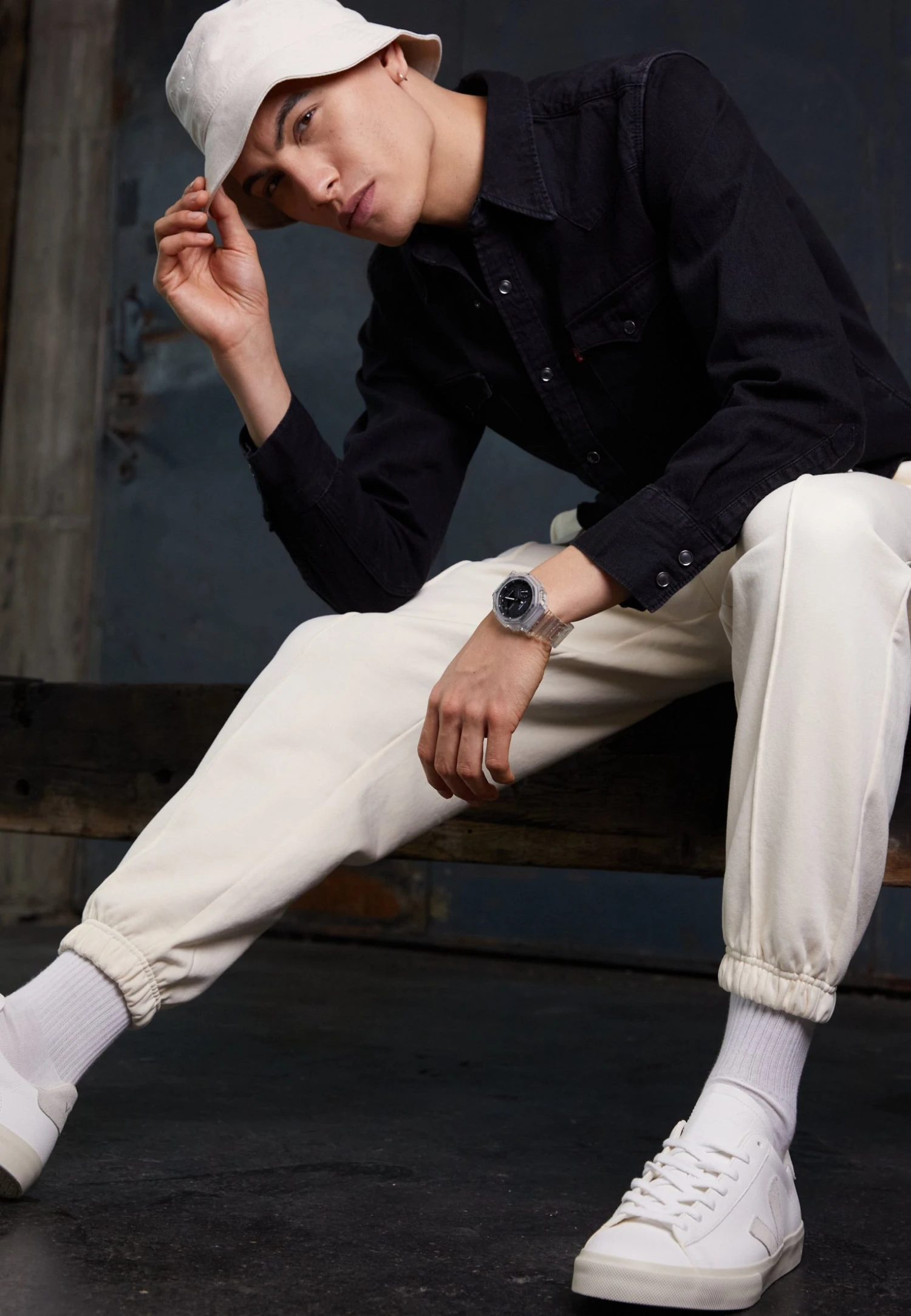 G-SHOCK White Skeleton Ga-2100Ske Unisex - Digitalklokke - Transparent/White 3 G-SHOCK White Skeleton Ga-2100Ske Unisex - Digitalklokke - Transparent/White - Bilde 3