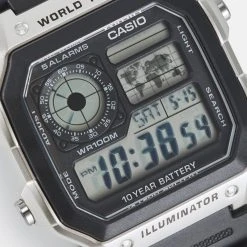 Casio Unisex - Digitalklokke - Black/Silver-Coloured 7 Casio Unisex - Digitalklokke - Black/Silver-Coloured -KARL LAGERFELD shop 6763e2465217467f948227bf828b904c scaled