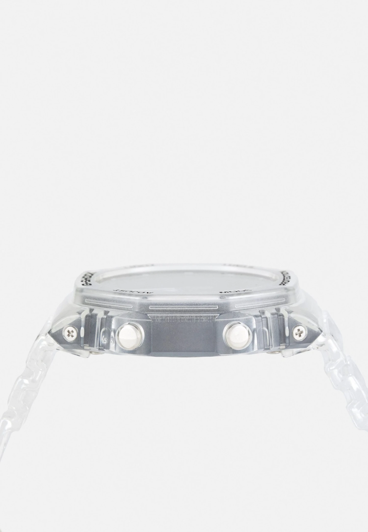 G-SHOCK White Skeleton Ga-2100Ske Unisex - Digitalklokke - Transparent/White 7 G-SHOCK White Skeleton Ga-2100Ske Unisex - Digitalklokke - Transparent/White - Bilde 7