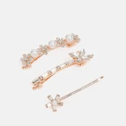 Aldo Zwin 3Pack - Hair Styling Accessory - Rose Gold-Coloured