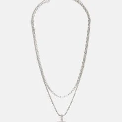 Pier One 2 Pack - Smykke - Silver-Coloured